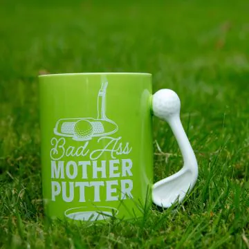Bad Ass Mother Putter Golf Mug 18Oz