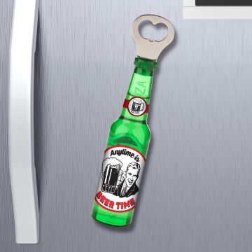 Beer Bottle Opener - Anytime Beer Time