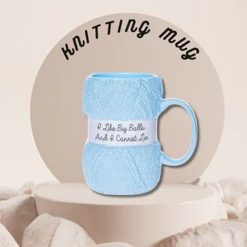 Knitting Mug - Big Balls