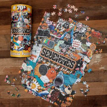 Seventies - Better In My Day Jigsaw Puzzle 