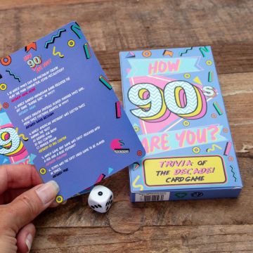 How 90s Are You? 90s Trivia Cards