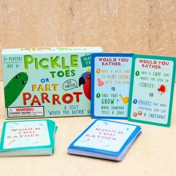  Pickle Toes or Fart Parrot - Travel Game