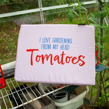 Gardening Knee Pillow - Head Tomatoes
