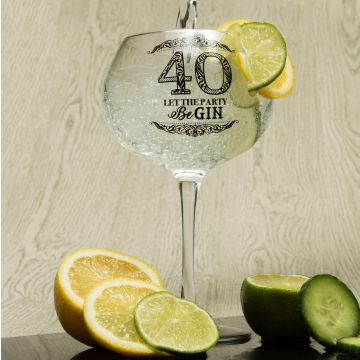 Gin Bloom Glass - 40