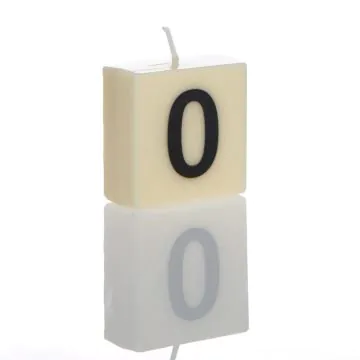 "" Numbered Candle