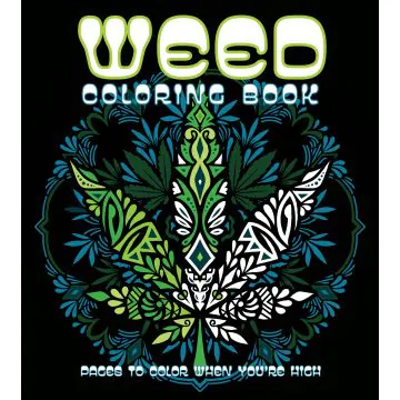 Weed Colouring Book