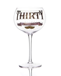 Gin Prohibition Glass - Age 30
