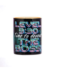 Retro Gaming Mug - Defeat The Boss