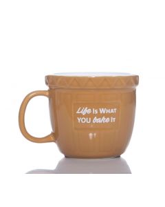 Baking Bowl Mug - Life Is What You Bake It