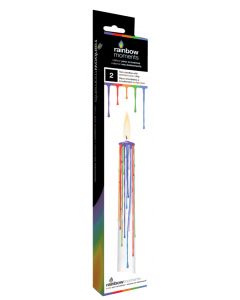 Drip Candle - Multi Colour Drip Candle (2)