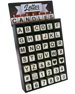 Number/Letter Candle (42 X 4 )