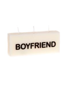 Say It With Words Candle - Boyfriend