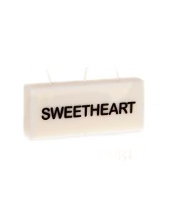 Say It With Words Candle - Sweetheart
