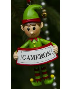 Elf Decoration  - Cameron